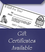 Gift Certificates Available